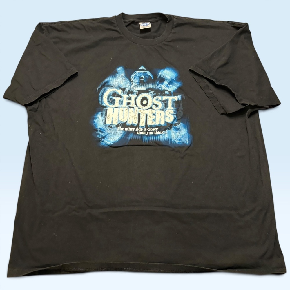 Ghost Hunters Shirt Mens 3XL Black Cygnus Paranormal Horror Graphic Tee T-Shirt